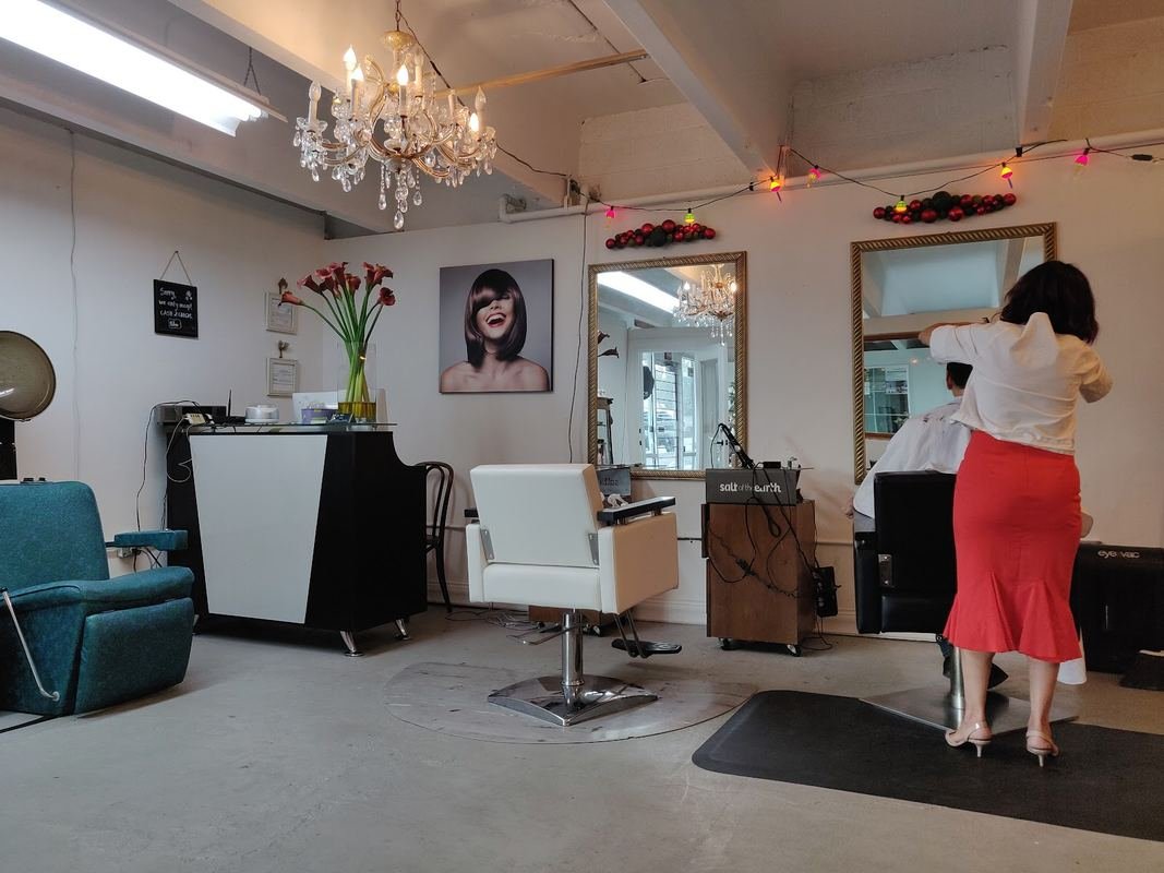 Inside Blue Salon in North Salt Lake